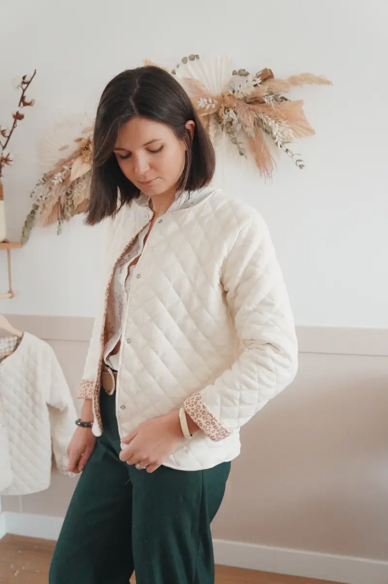 Vestes matelassées avec manches Adulte