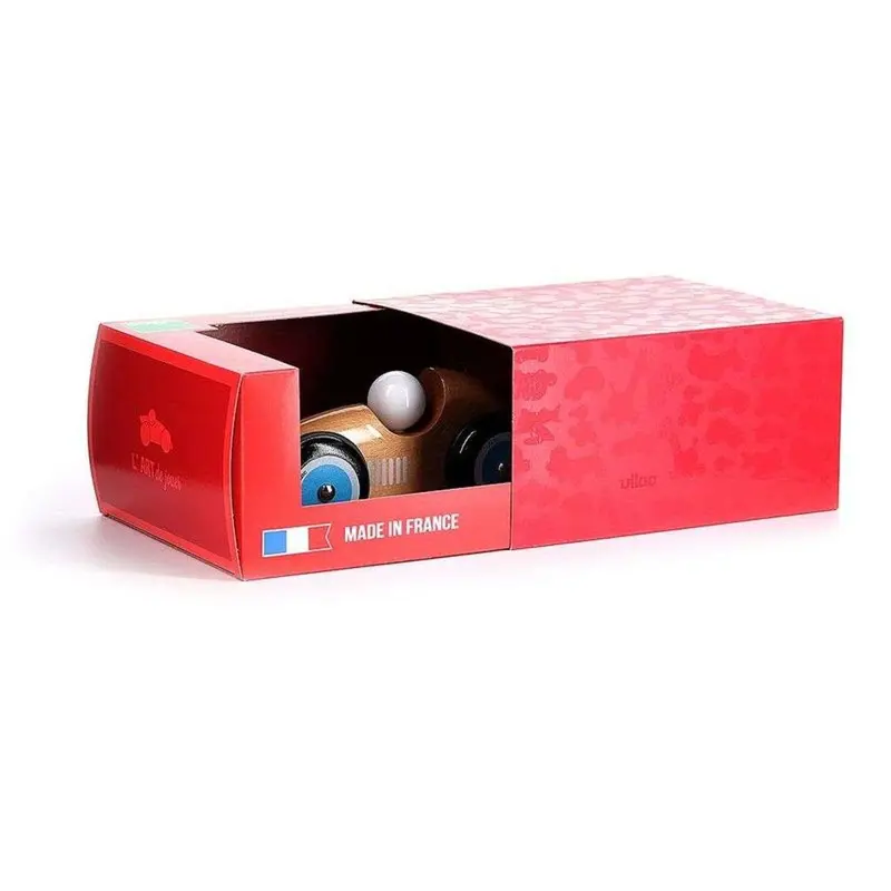 Vilac - Cabriolet XL bois naturel - made in France - 2 ans+