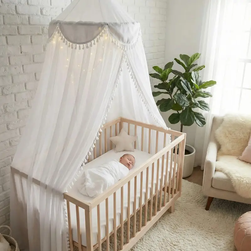 VOILE POUR LIT BEBE | Cocon Apaisant