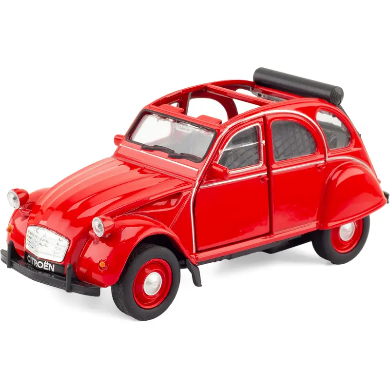 Voiture miniature à rétrofriction - Citroën 2CV (Modèle au choix)