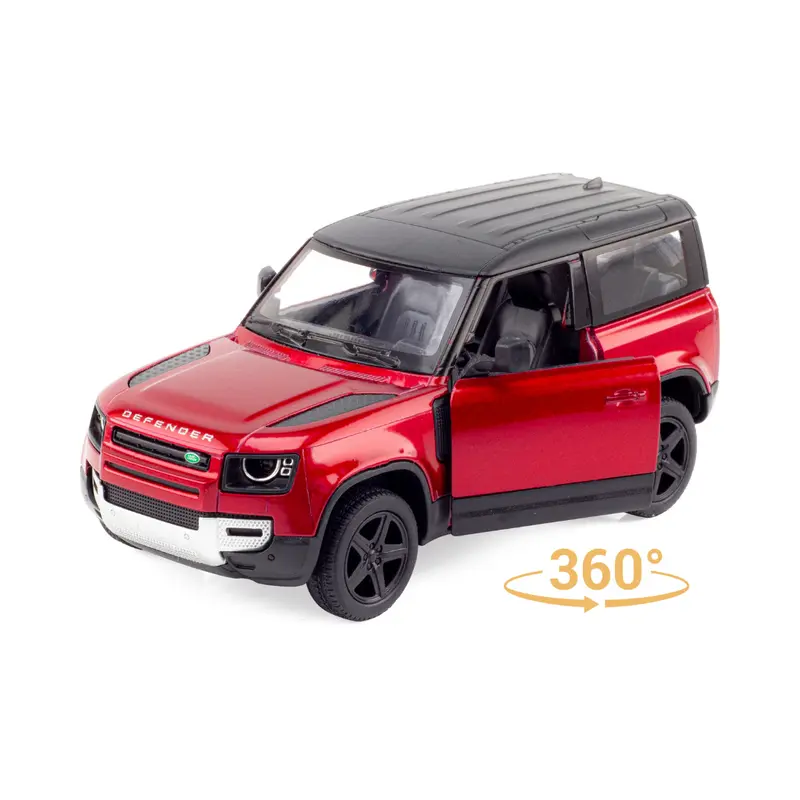 Voiture miniature à rétrofriction - Land Rover Defender (Modèle au choix)