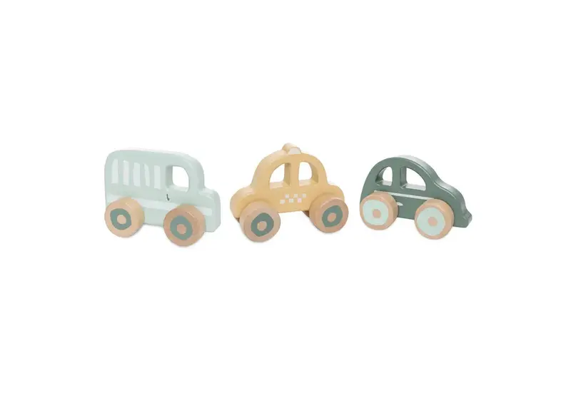 Voitures en Bois 3 Unités - JOLLEIN