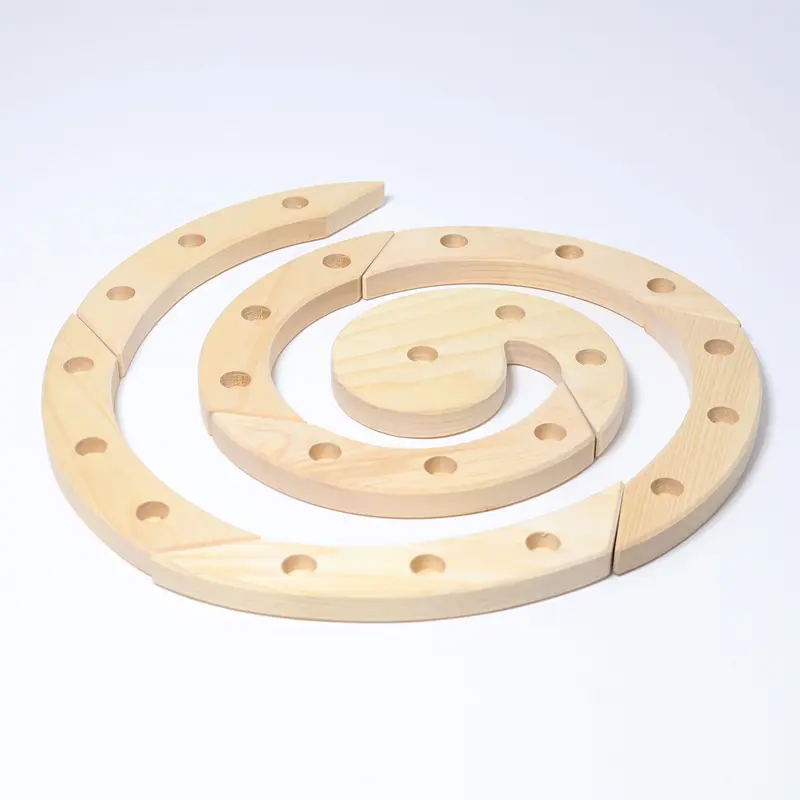 Wooden Spiral - Natural